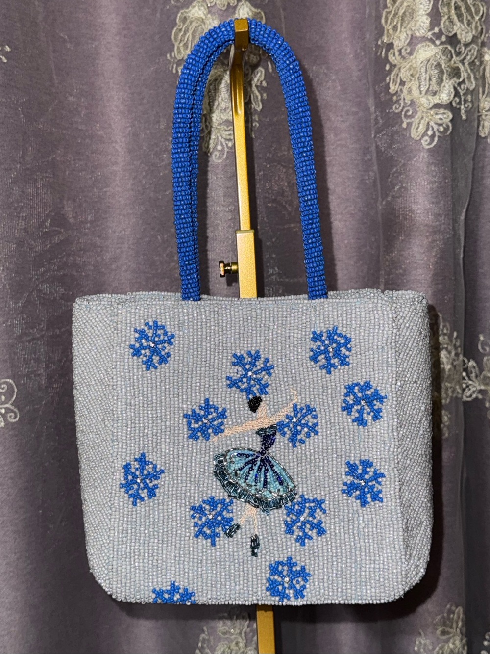 NWT Anthropologie Fiona Winter Icon Beaded Bag